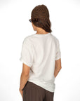 T-SHIRT SOHO BIANCO FLUO