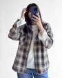 CAMICIA CHECK TARA CHOCO
