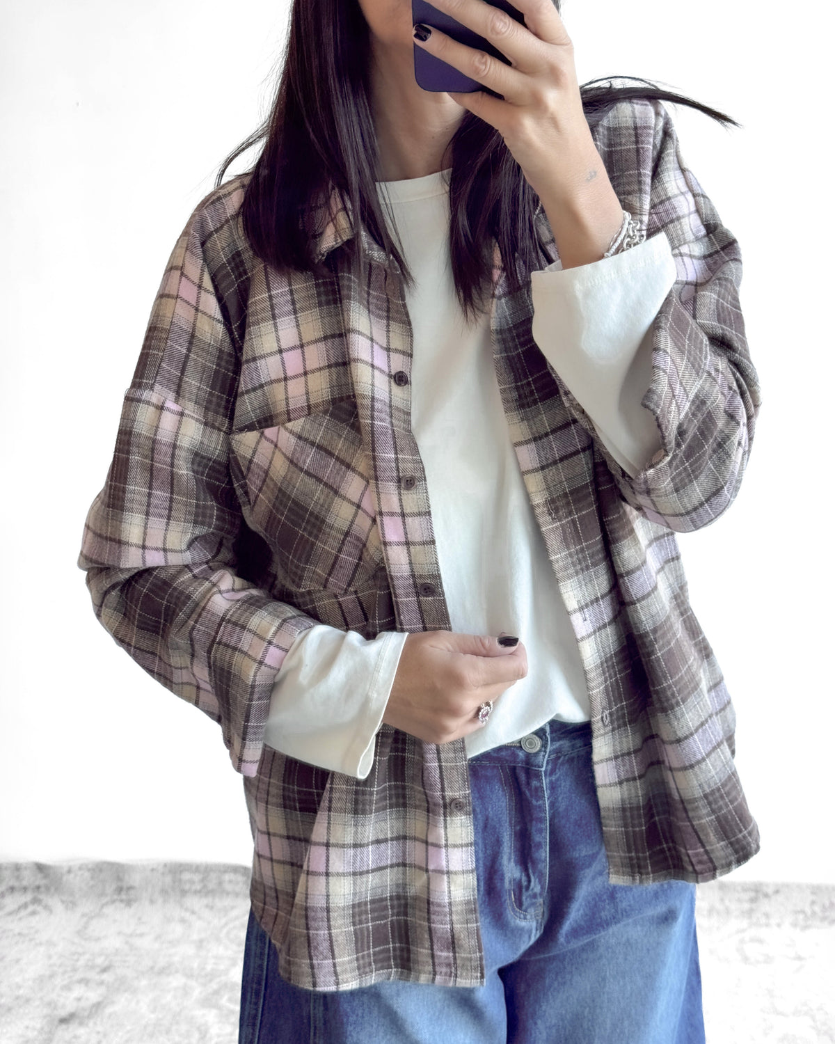 CAMICIA CHECK TARA ROSE