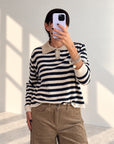 PULL MISTO LANA VELA BLU