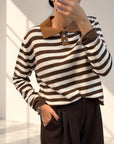 PULL MISTO LANA VELA MORO