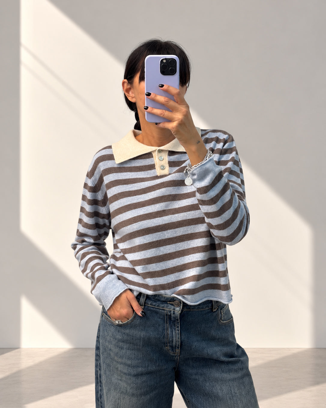 PULL MISTO LANA VELA TAUPE