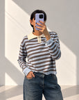 PULL MISTO LANA VELA TAUPE