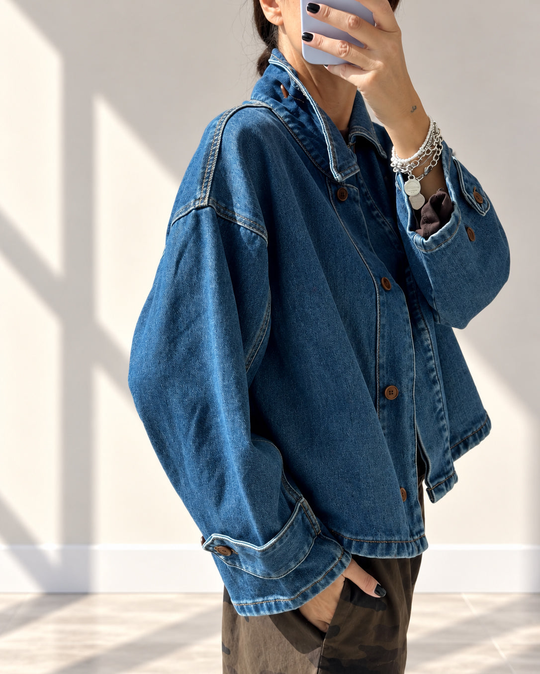 GIACCA DENIM ZOE BLUE JEANS
