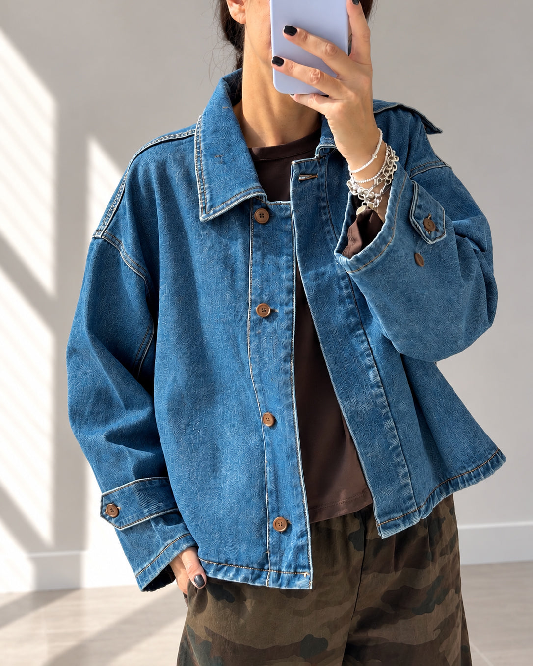 GIACCA DENIM ZOE BLUE JEANS
